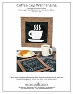 Coffee Cup Wallhanging  by Whistler Studios